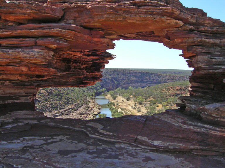 Toller Blick durch Nature's Window