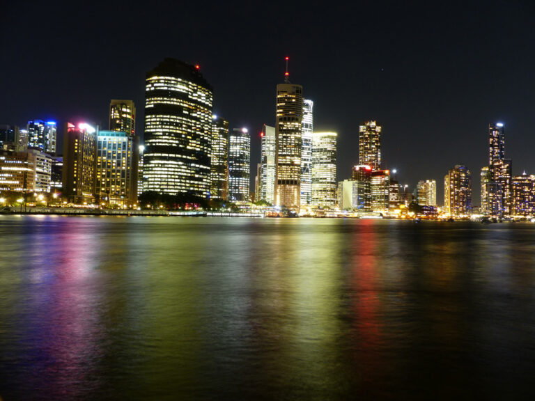 Die Skyline von Brisbane