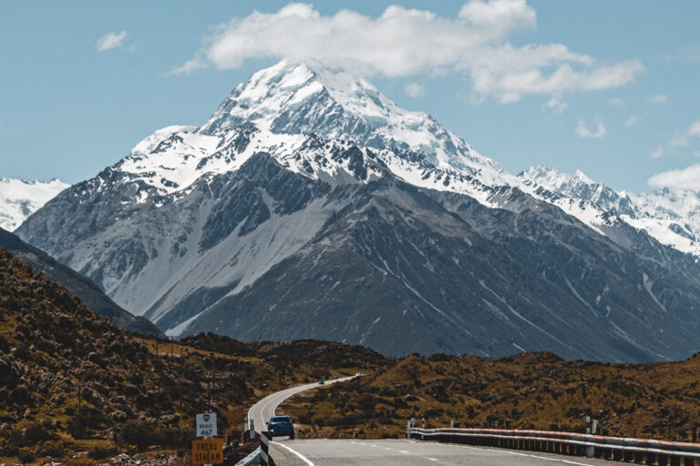 Mount Cook ist der höchste Berg Neuseelands