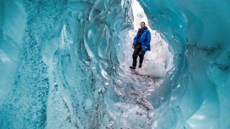 Imposante Eiswände