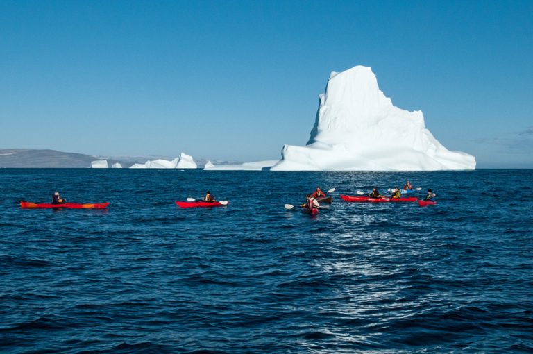 Grönland vom Kajak aus entdecken