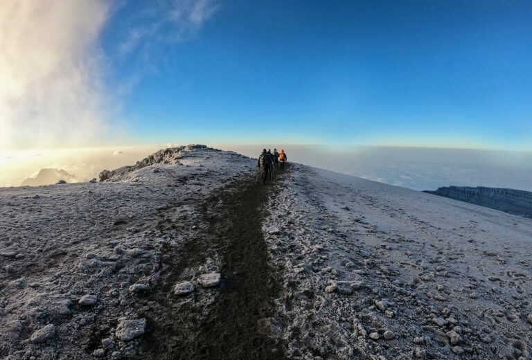 Unterwegs in surrealer Umgebung