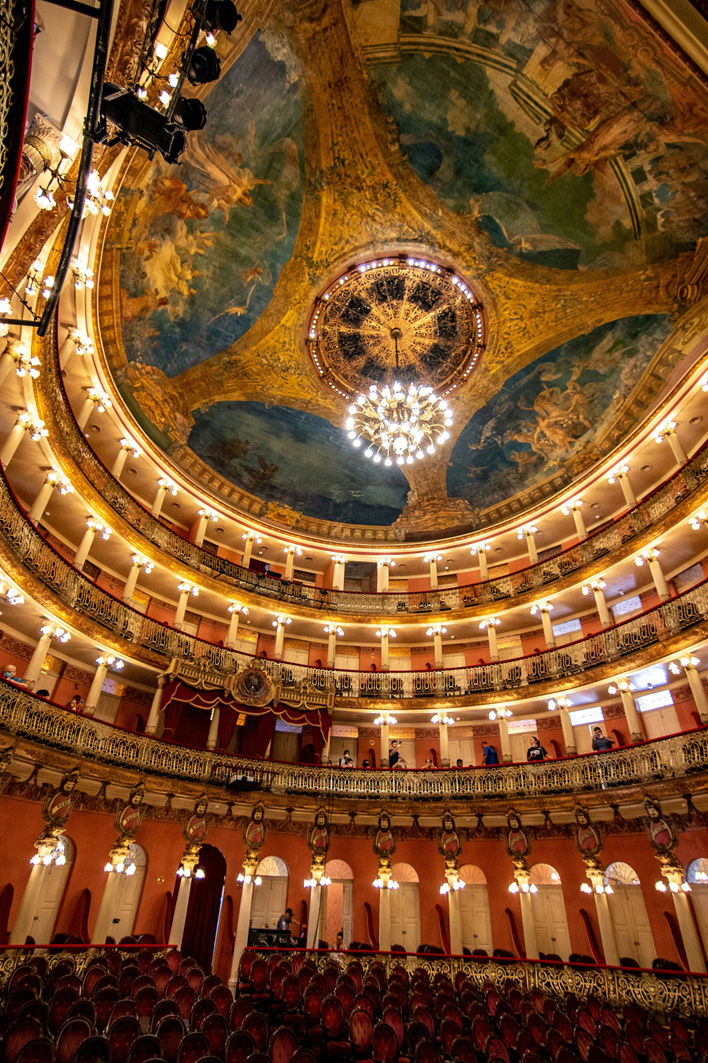Das prunkvolle Teatro Amazonas