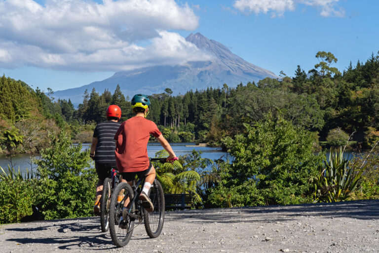 Blick auf den Mount Taranaki