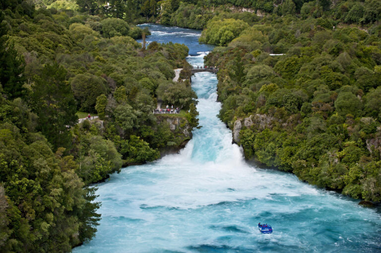 Eindrucksvolle Huka Falls