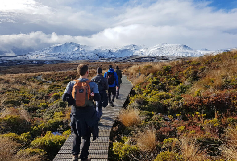 Unterwegs auf der Tongariro Alpine Crossing