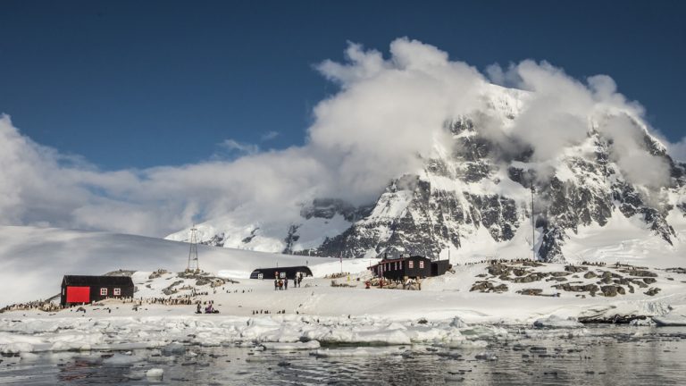 Die Britische Forschungsstation Port Lockroy