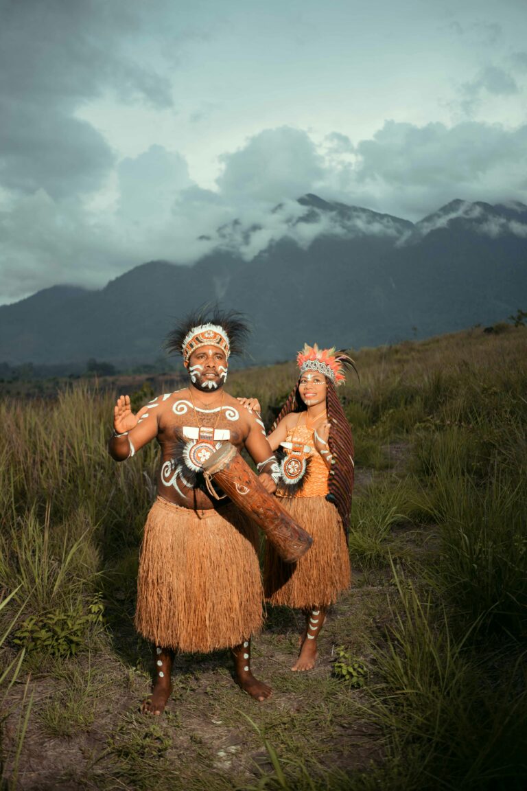 Hochlandstämme in Westpapua
