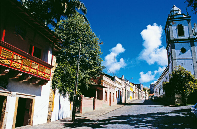 Strasse in der Altstadt von Olinda