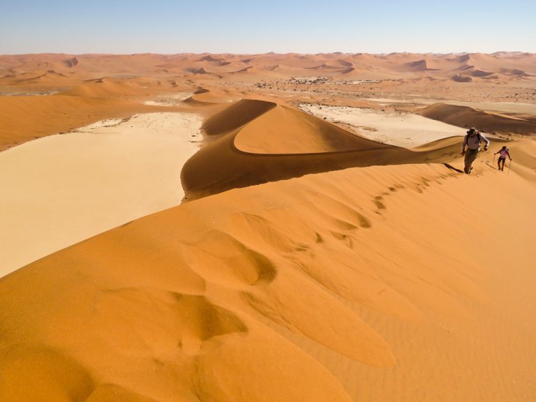 Riesige Sanddünen von Sossusvlei