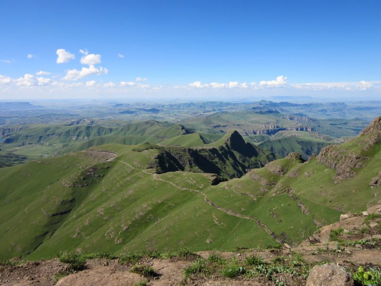 Atemberaubende Landschaft der Drakensberge