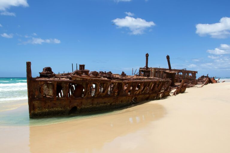 Schiffwrack auf Fraser Island