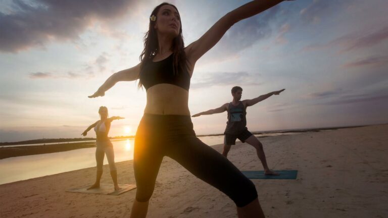 Entspannung pur beim Yoga