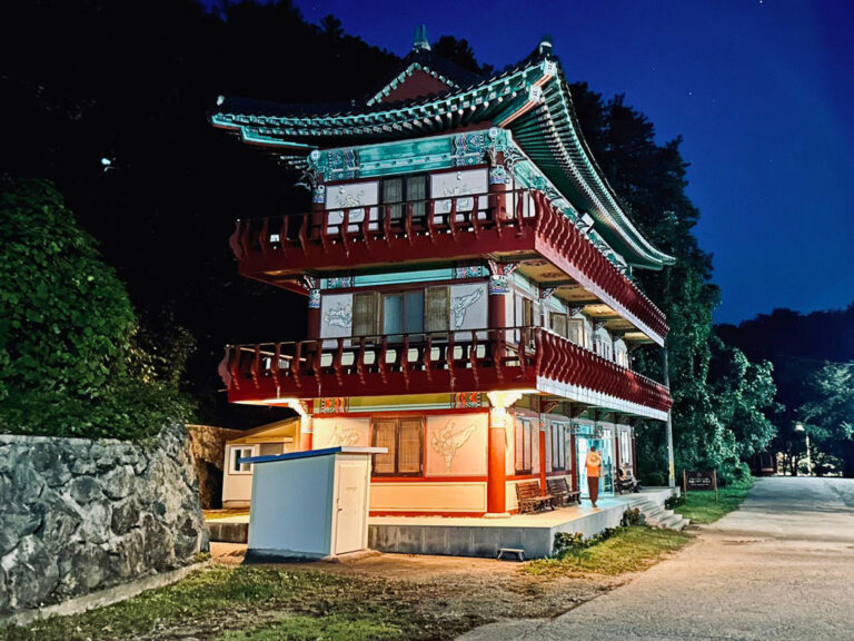 Übernachtung im Golgulsa Tempel