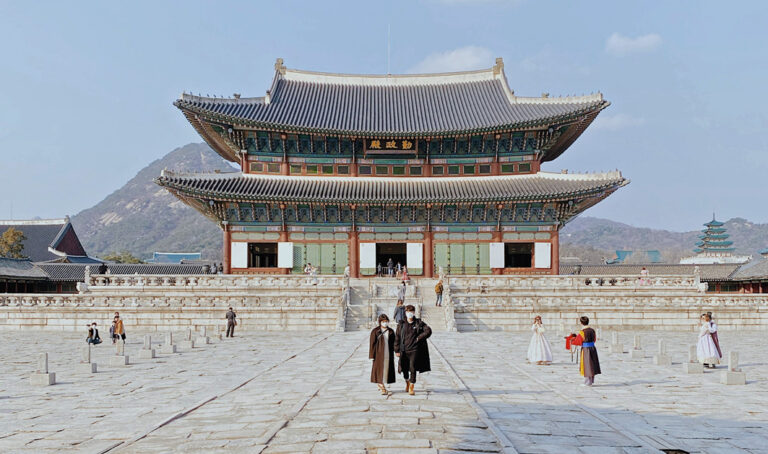 Der Gyeongbokgung Palast