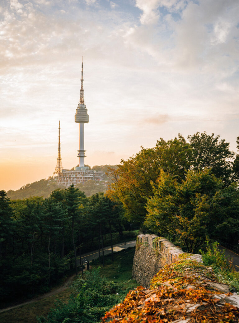 Der Namsan Tower in Seoul