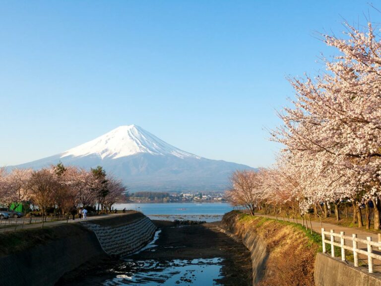 Blick auf Mt Fuji