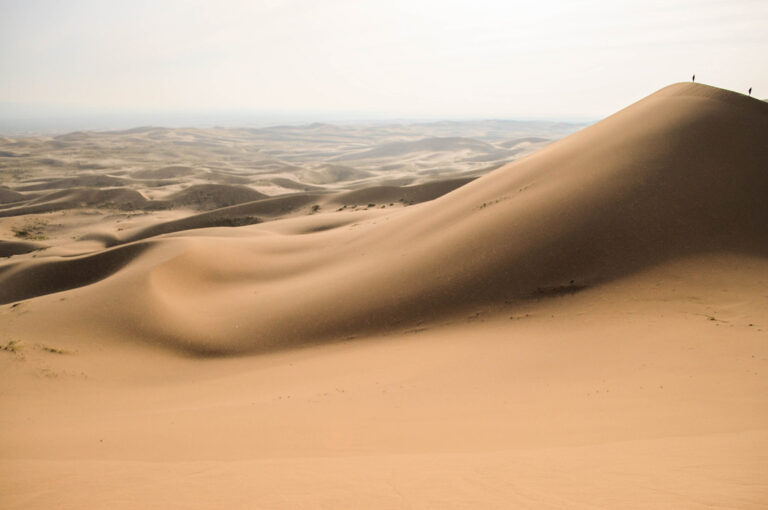 Wanderung über die Sanddünen von Khongoryn Els