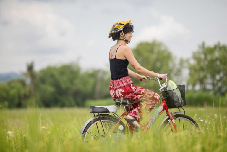 Die Umgebung mit dem Fahrrad erkunden