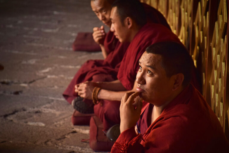 Tibetanische Mönche