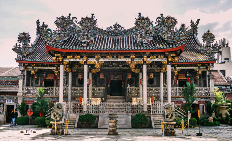 Das prunkvolle Khoo Kongsi Clanhaus