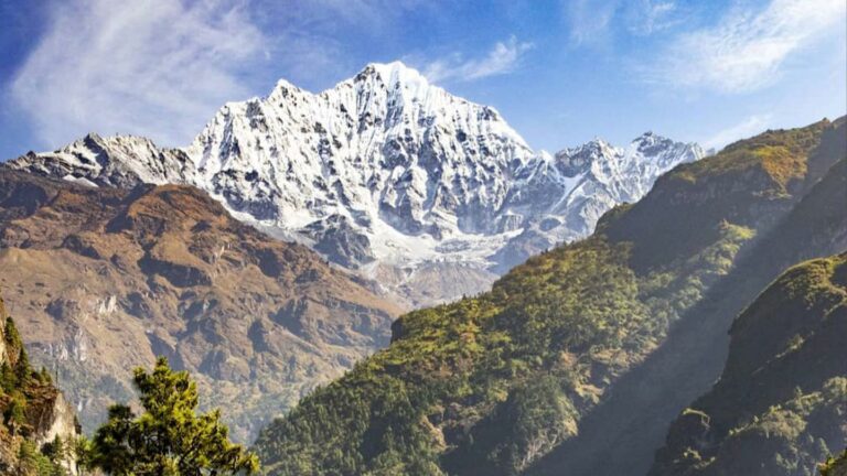 Blick auf den Mount Everest