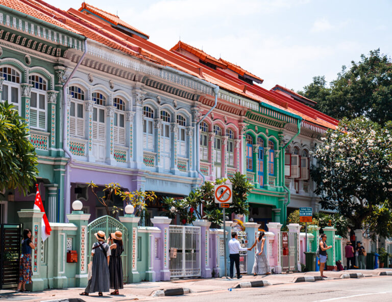 Farbenfrohe Joo Chiat Road