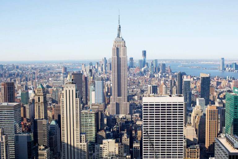 New Yorks imposante Wolkenkratzer