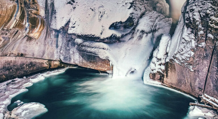 Spektakulärer Johnston Canyon Icewalk