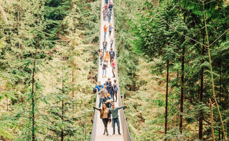 Die Capilano Hängebrücke