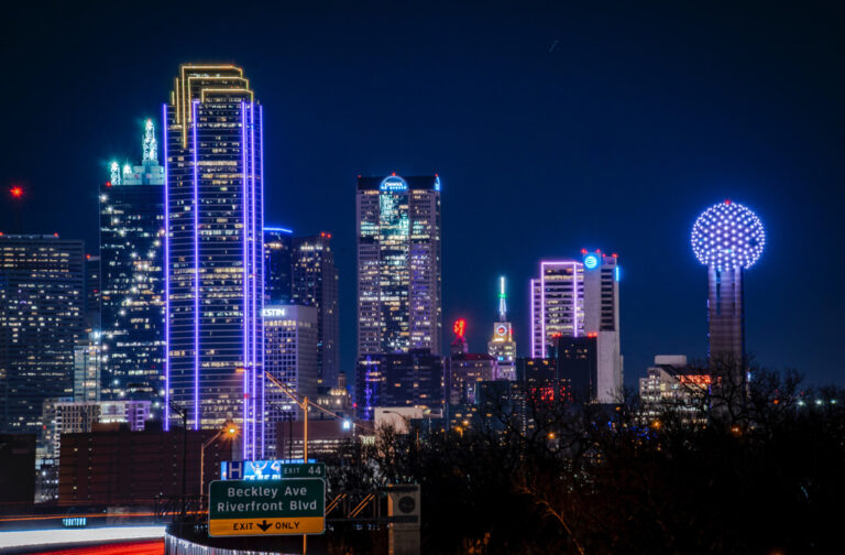 Dallas bei Nacht