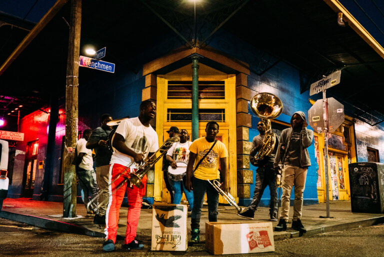 Live-Musik in der Frenchman Street