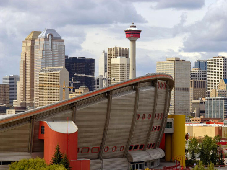 Die Skyline von Calgary