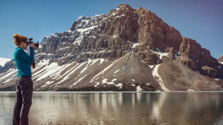 Stopp am Icefield Parkway