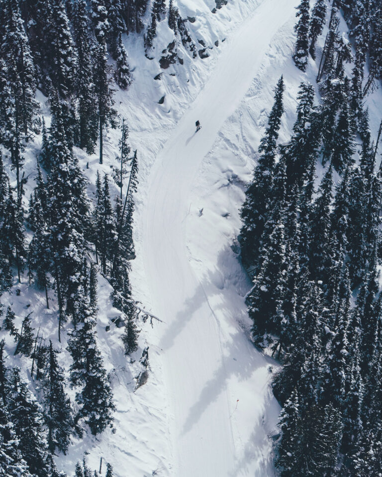 Snowboarden in den Rockies