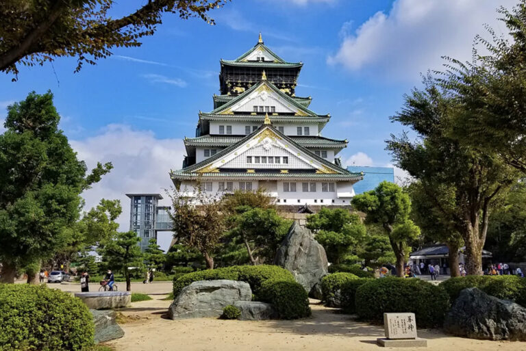 Die Burg von Osaka