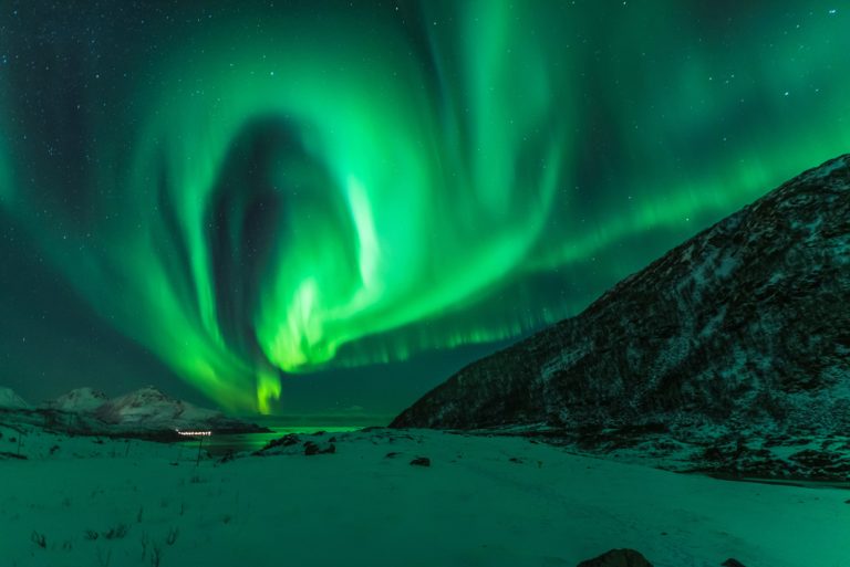 Aurora Borealis in Aktion