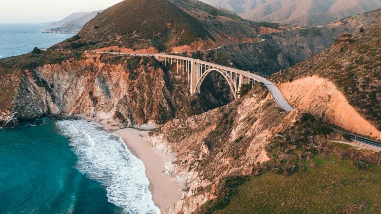 Bixby Creek Bridge in Big Sur, Kalifornien