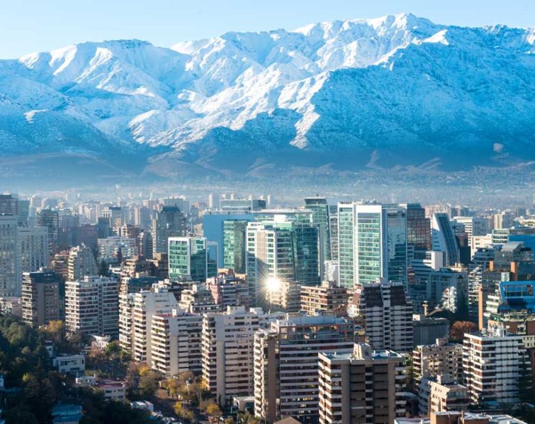 Die kosmopolitische Hauptstadt Santiago de Chile