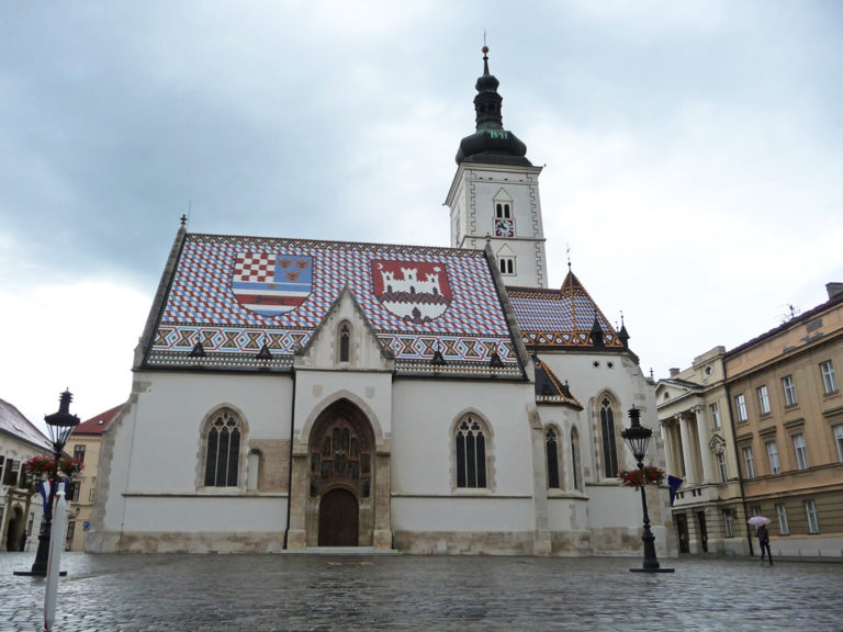 Die St. Markus Kirche in Zagreb