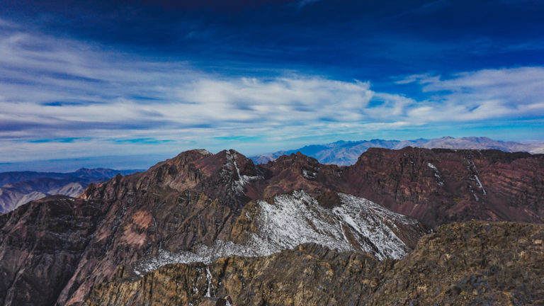 Atemberaubende Aussicht auf das Atlasgebirge