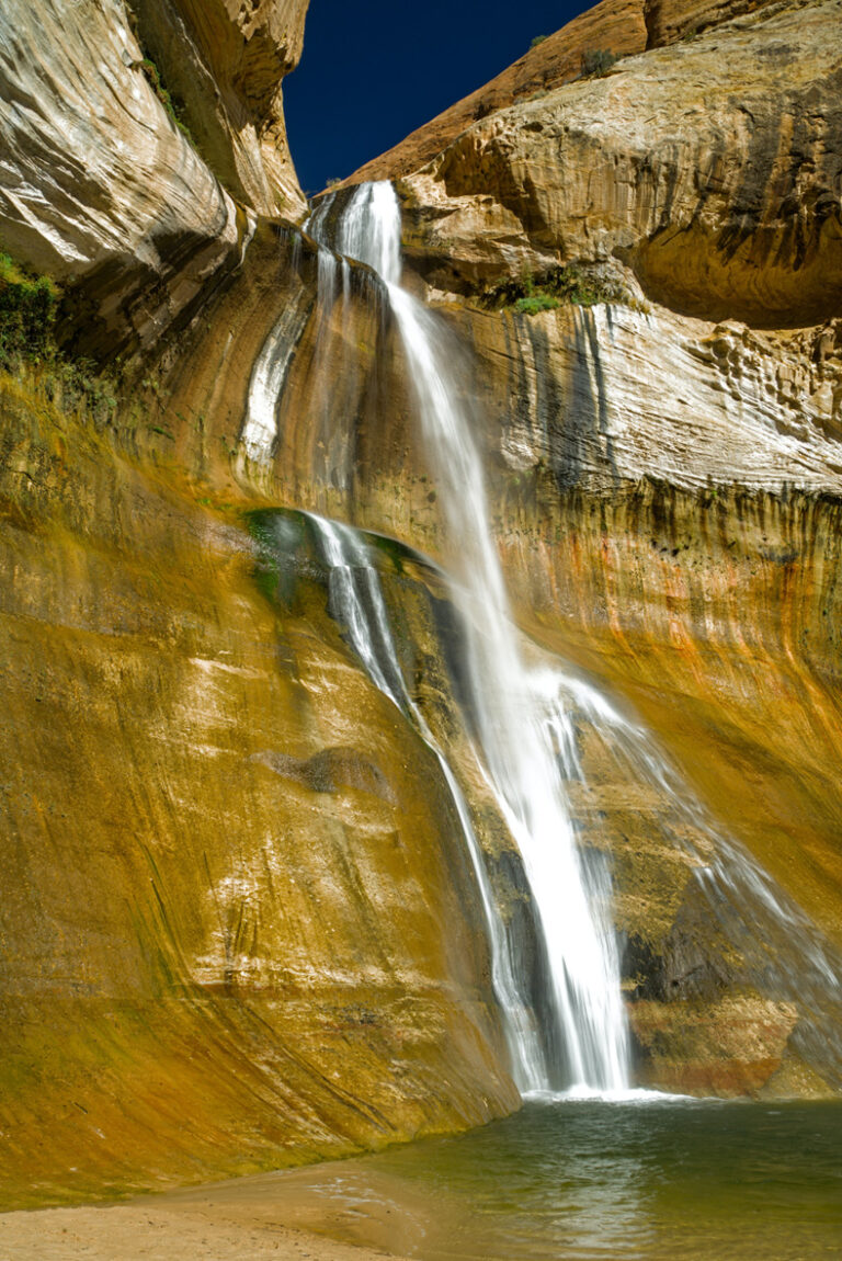 Erfrischung am Calf Creek Wasserfall gefällig?