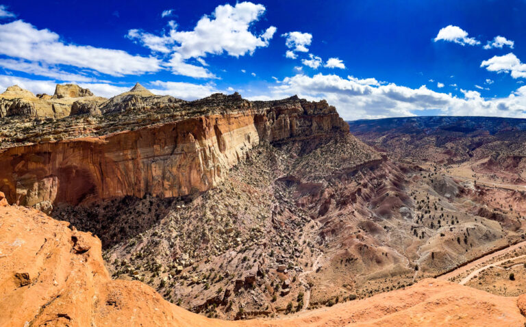 Wahnsinns-Ausblicke im Capitol Reef Nationalpark