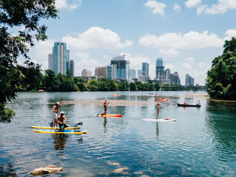 Stand Up Paddling in Austin