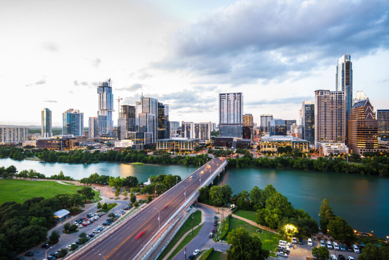 Die Skyline von Houston