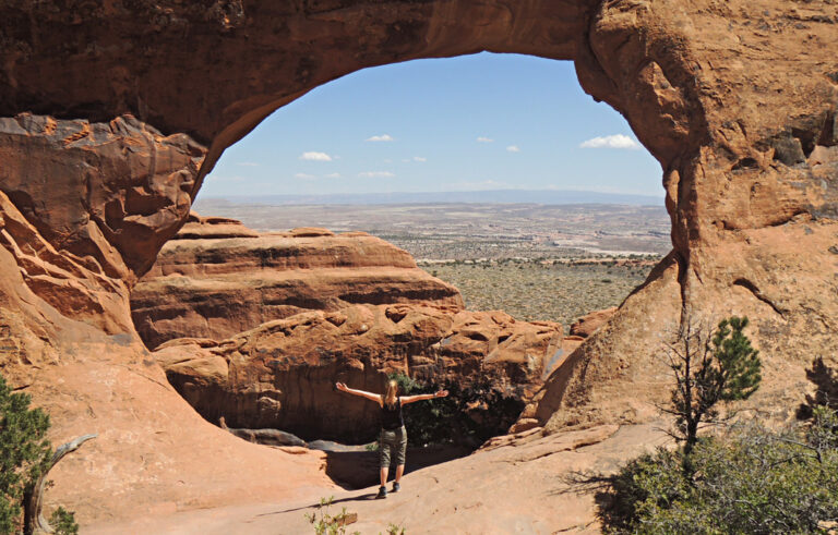 Außergewöhnlichen Felsformationen im Arches Nationalpark