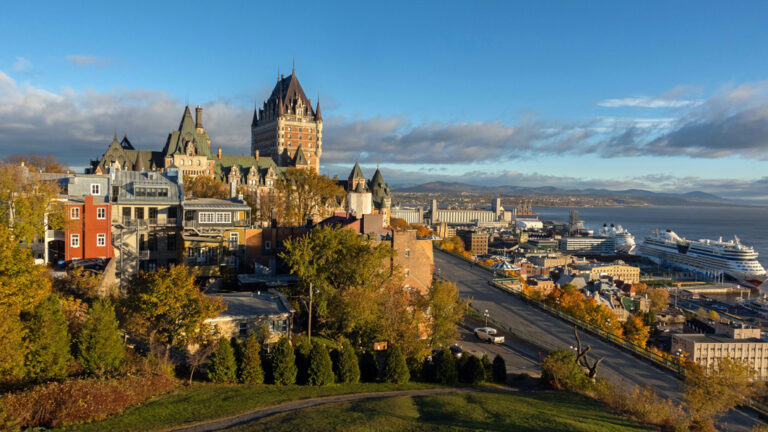 Französisches Flair in Quebec City