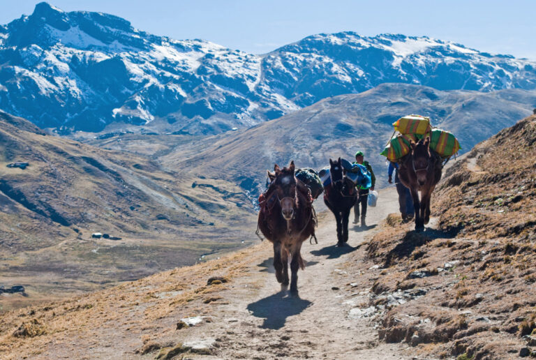 Unterwegs auf dem Lares Trek