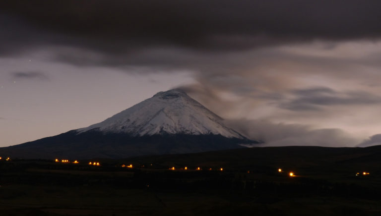 Der majestätische Vulkan Cotopaxi