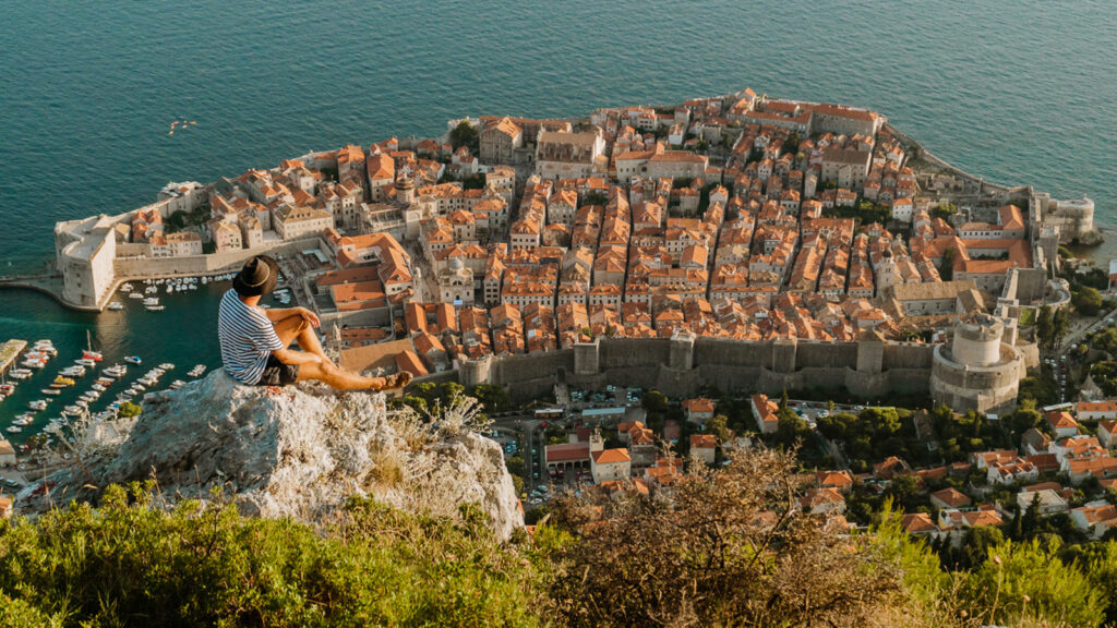 Kroatien aus der Vogelperspektive